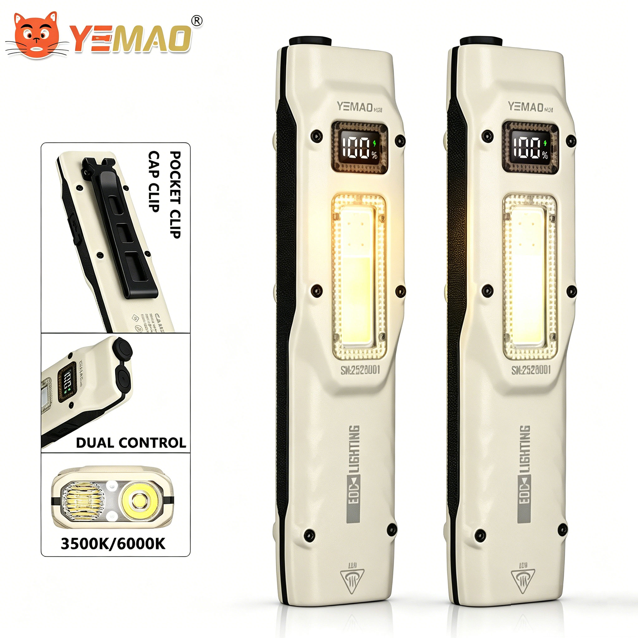 Outdoor Camping Decor - المحمولة 880LM YEMAO M28 رقيقة جدا