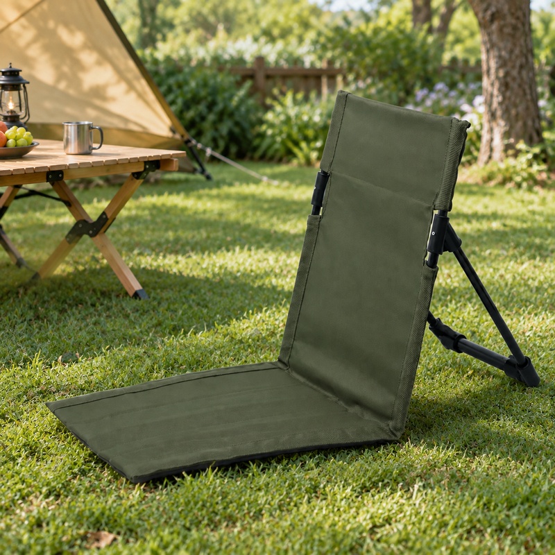 Outdoor Camping Recliner Chairs - مقعد تخييم خفيف الوزن وقابل للطي