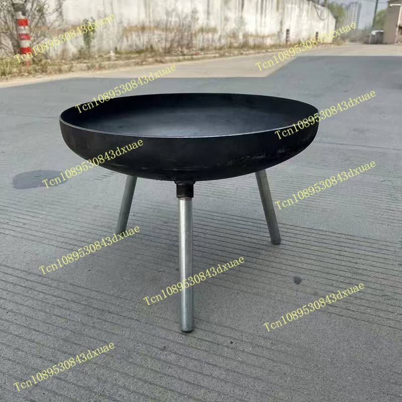 Outdoor Camping Fire Pit - وعاء نار كبير من الحديد الزهر