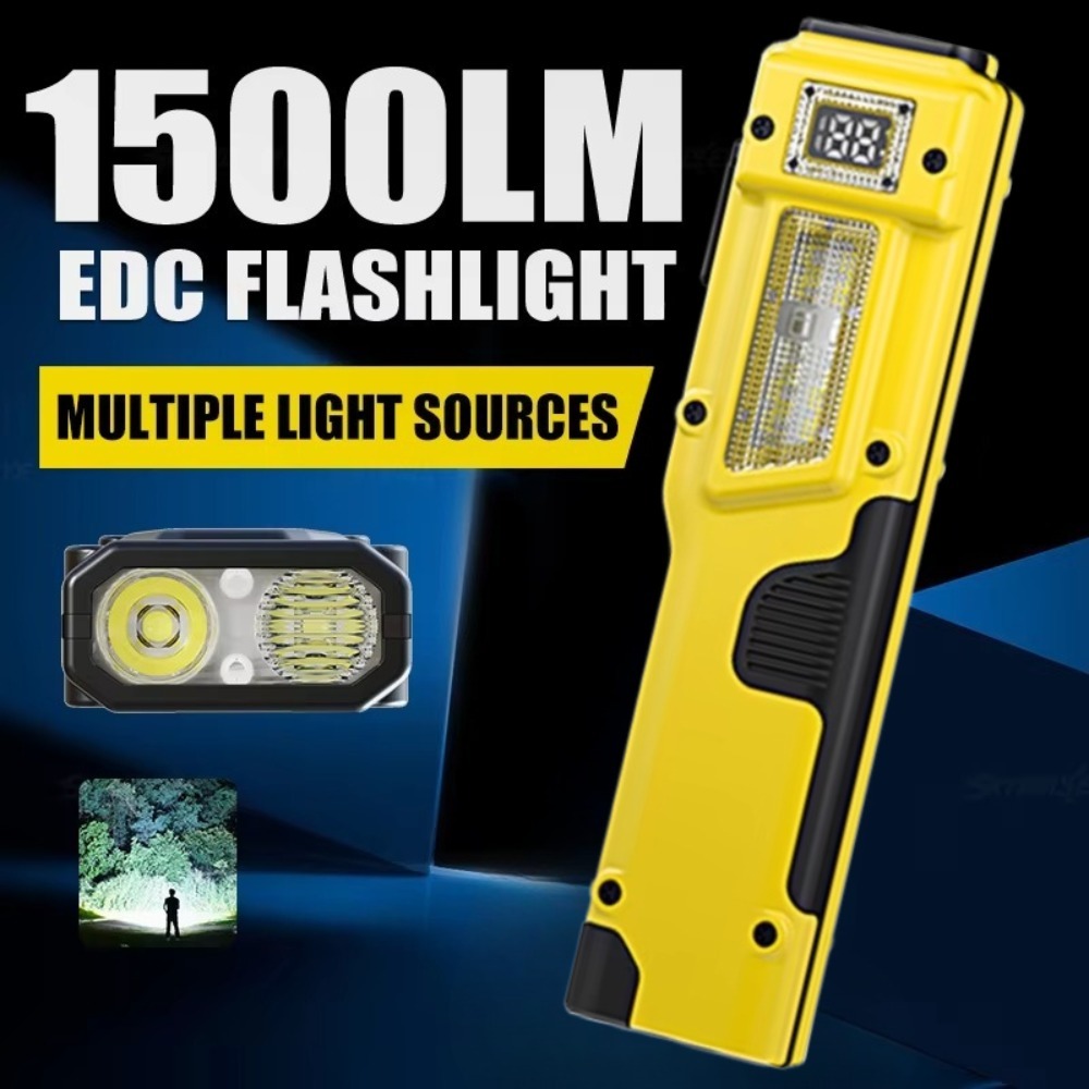 Outdoor Camping Adventure - مصباح يدوي LED فائق النحافة قابل