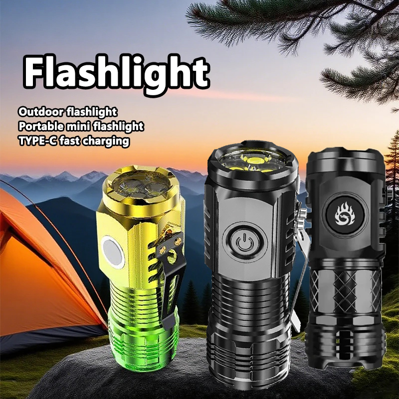 Outdoor Camping Decor - السوبر مشرق مصباح ليد جيب صغير