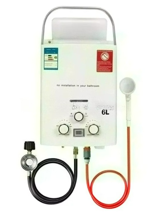 Outdoor Camping Hot Water Heater - سخان مياه فوري يعمل بالغاز البروبان