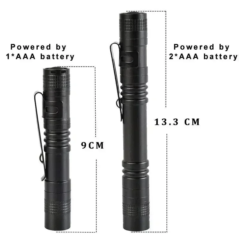 مصباح قلم LED صغير محمول مع مش - مراجعة Outdoor Camping Decor وسعره