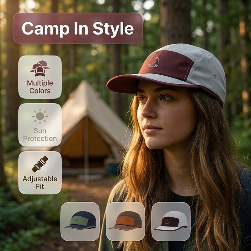 قبعات بيسبول بتصميم أمريكي كلا - مراجعة Japanese Outdoor Camping وسعره