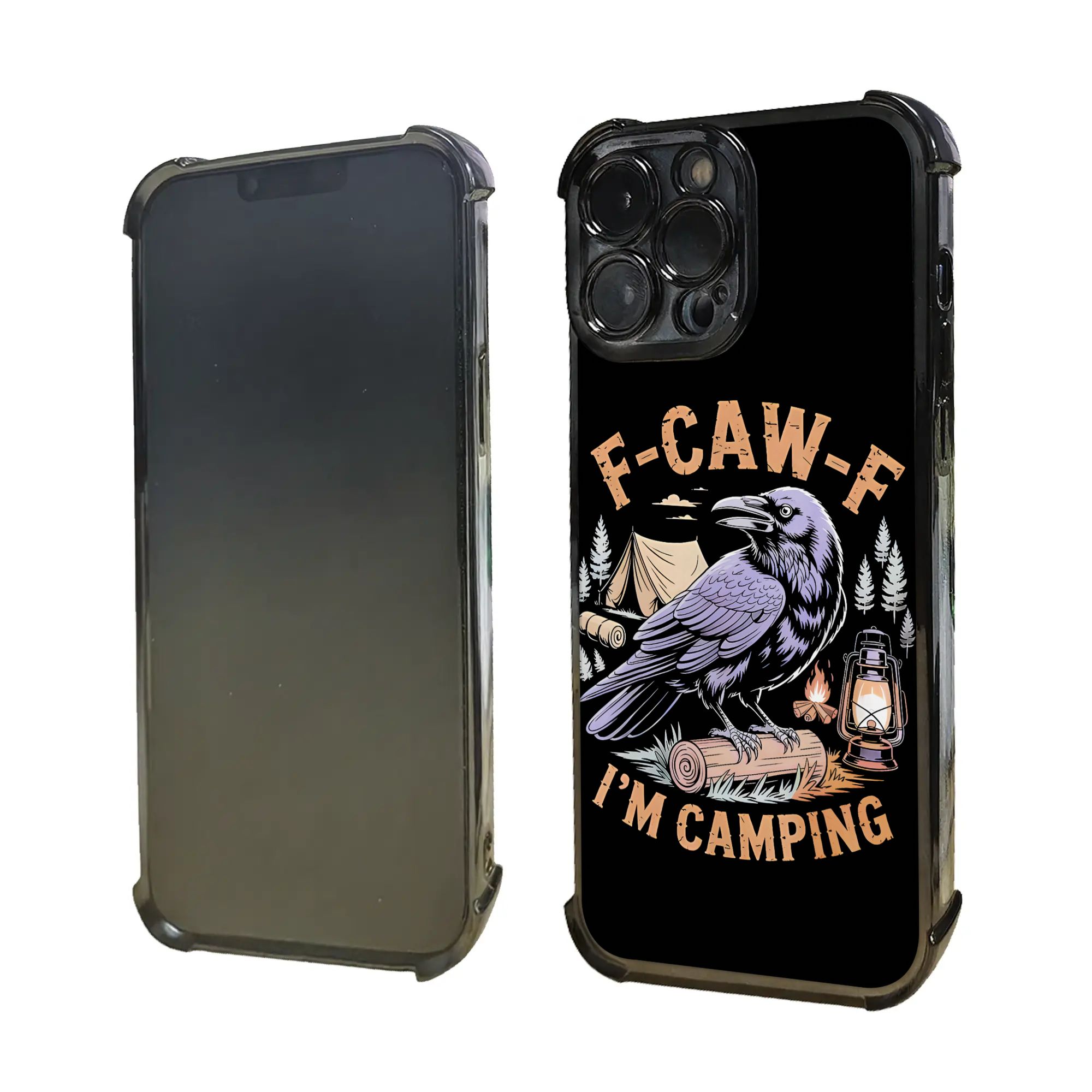غطاء هاتف مضحك بتصميم الغراب F - مراجعة Outdoor Camping Adventure وسعره