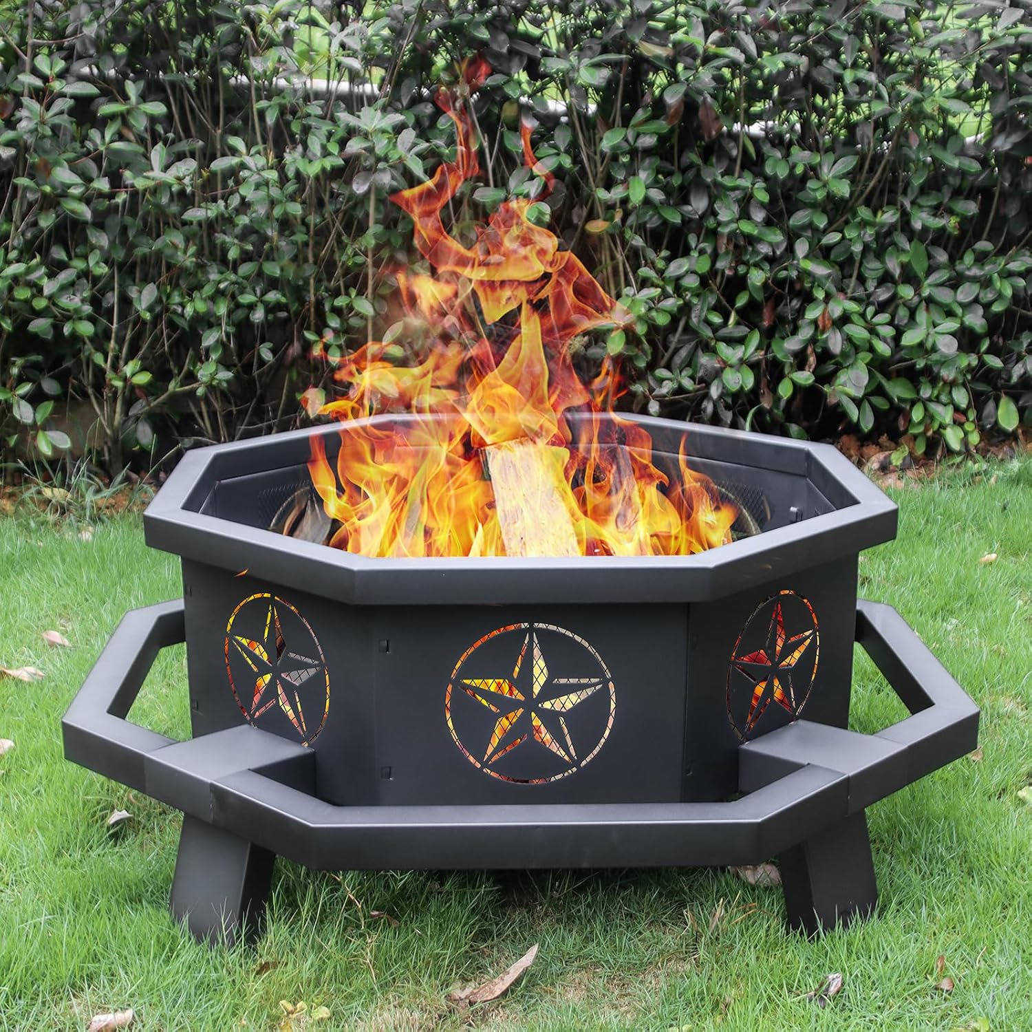 حفرة نار خارجية مع أداة إشعال  - مراجعة Outdoor Camping Fire Pit وسعره