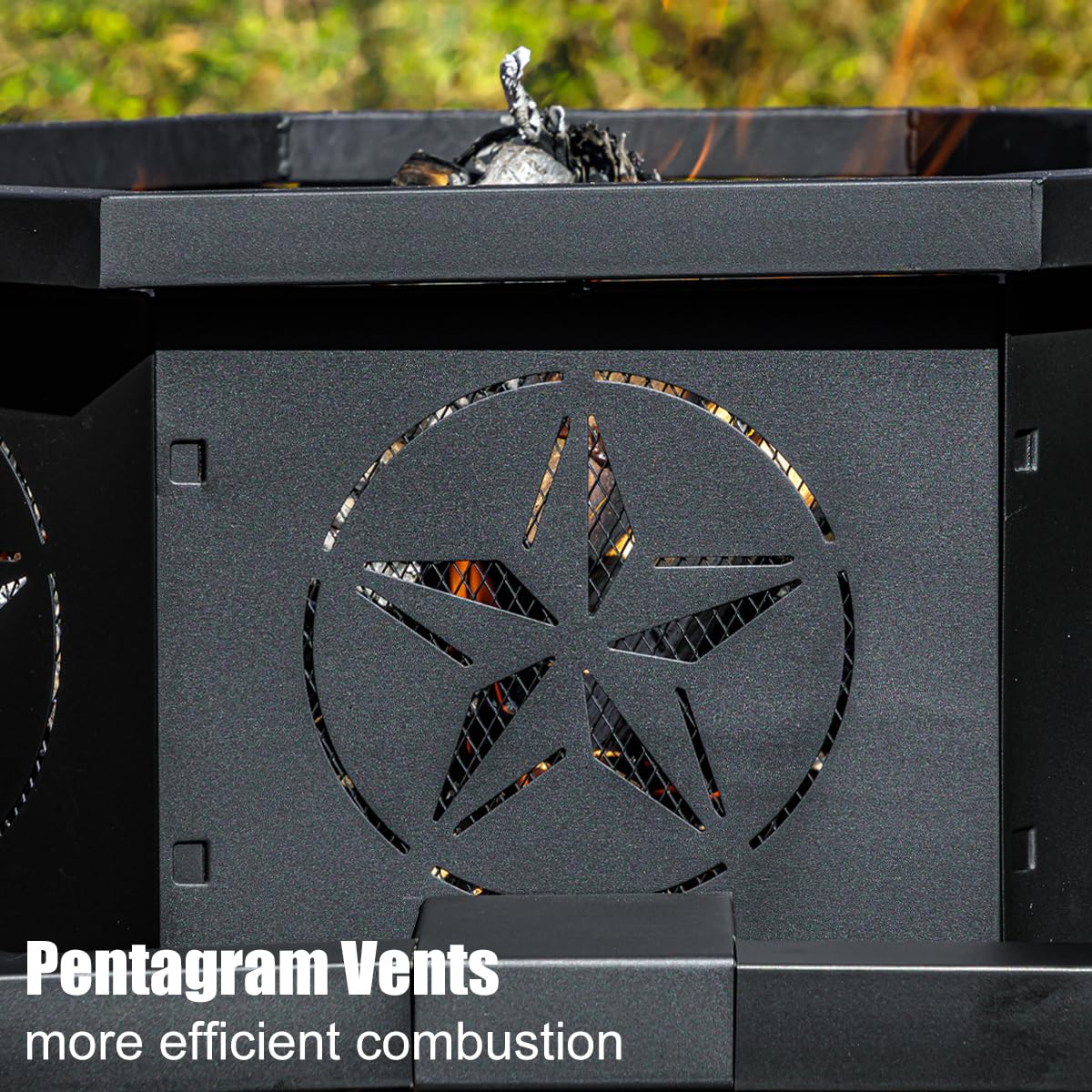 حفرة نار خارجية مع أداة إشعال  - مراجعة Outdoor Camping Fire Pit وسعره