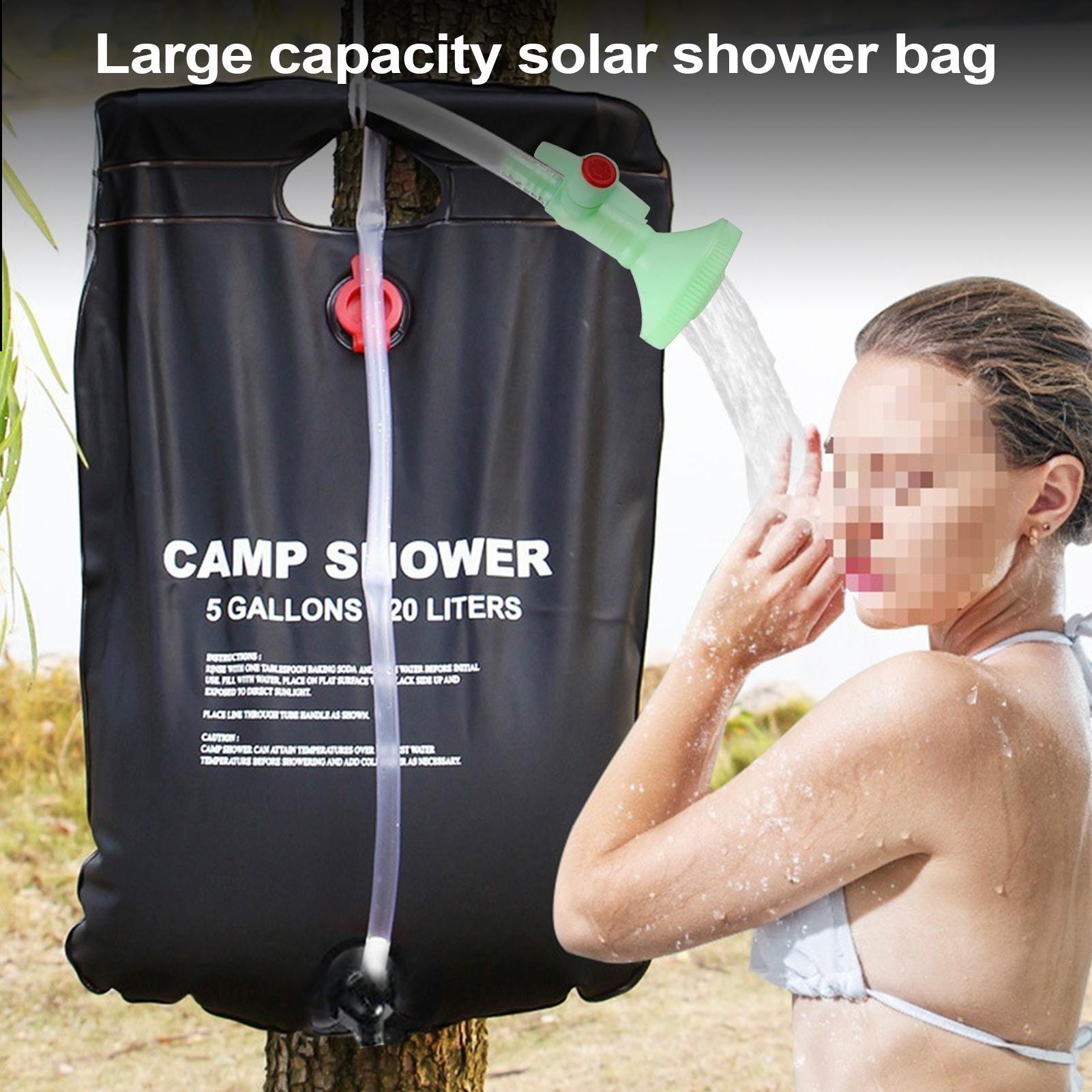 حقيبة استحمام خارجية، خزان ماء - مراجعة Outdoor Camping Hot Water Heater وسعره