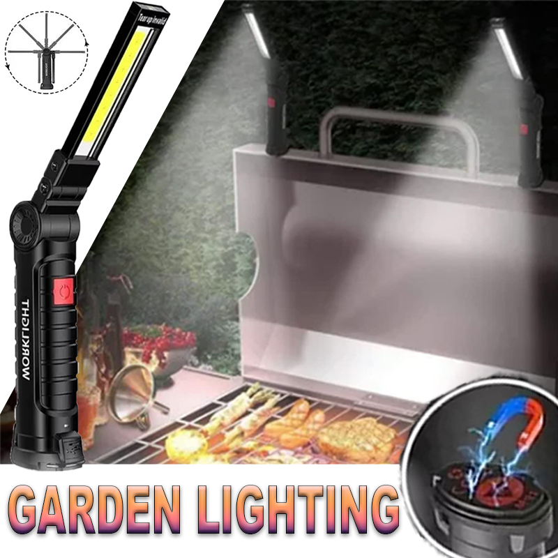 مصباح يدوي LED محمول مع خطاف م - مراجعة Outdoor Camping Decor وسعره