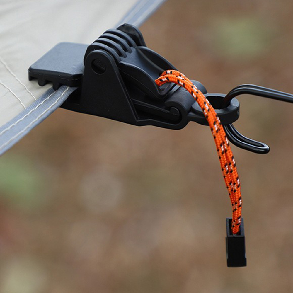 1/4/10 قطع مشبك خيمة شديد التح - مراجعة Outdoor Camping Tarp وسعره