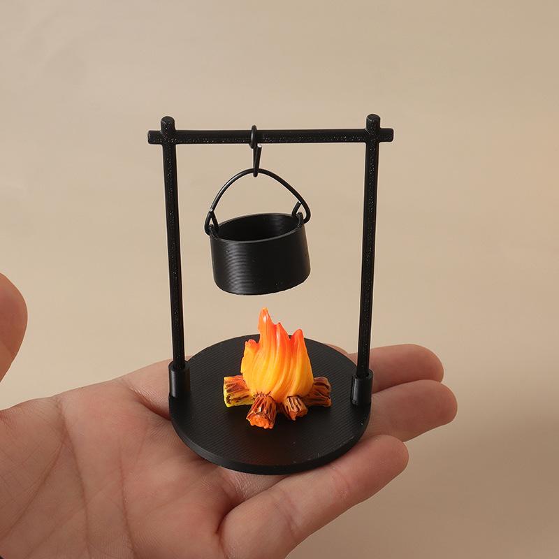 نموذج خيمة تخييم بمقياس 1:12 ل - مراجعة Outdoor Camping Decor وسعره