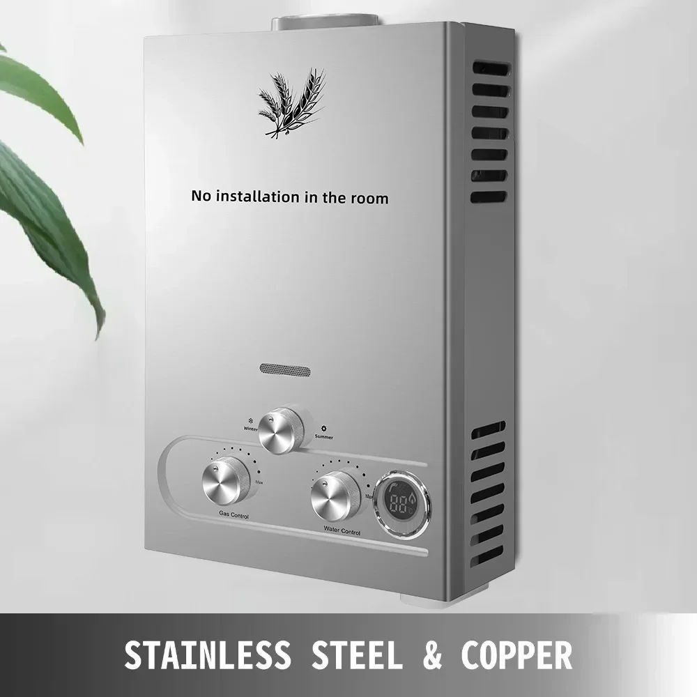 SIHAO 12L 16L 18L GPM غاز البت - مراجعة Outdoor Camping Hot Water Heater وسعره