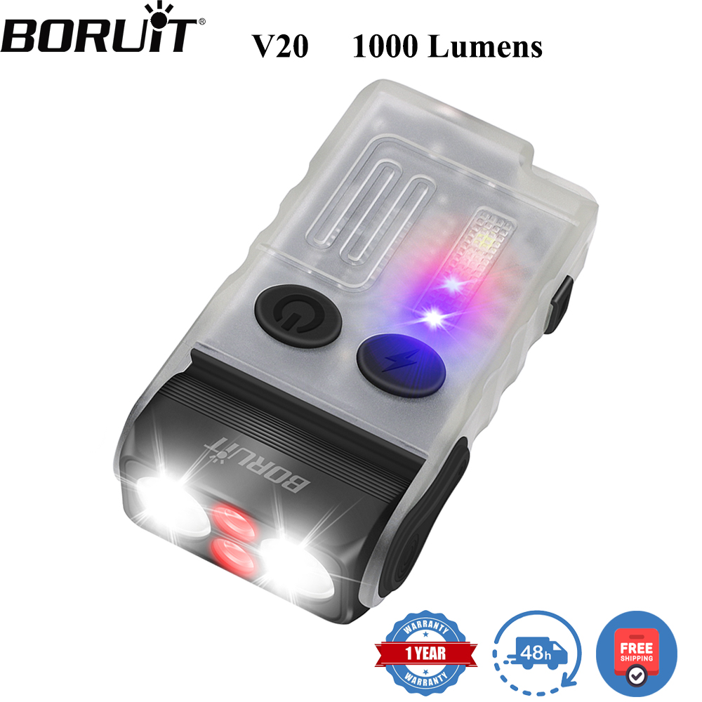 BORUiT V20 مصباح يدوي LED مع ص - مراجعة Outdoor Camping Adventure وسعره
