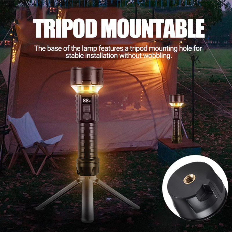 COB مصباح ليد جيب فانوس قابل ل - مراجعة Outdoor Camping Adventure وسعره