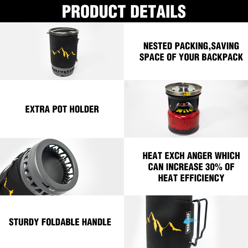WESTTUNE نظام الطبخ في الهواء  - مراجعة Outdoor Camping Gas Heater وسعره
