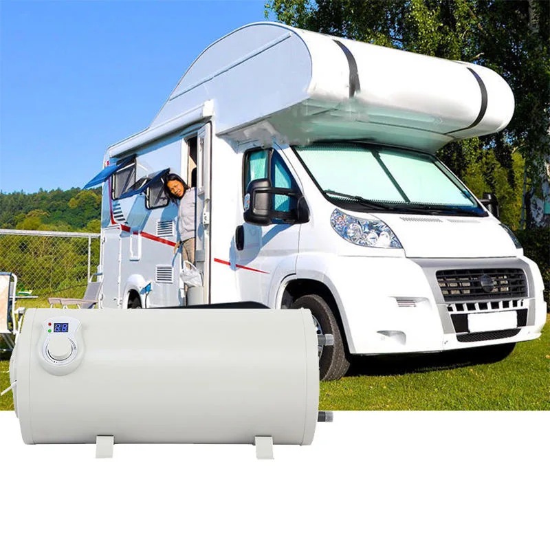 سخان الماء الساخن الكهربائي 12 - مراجعة Outdoor Camping Hot Water Heater وسعره