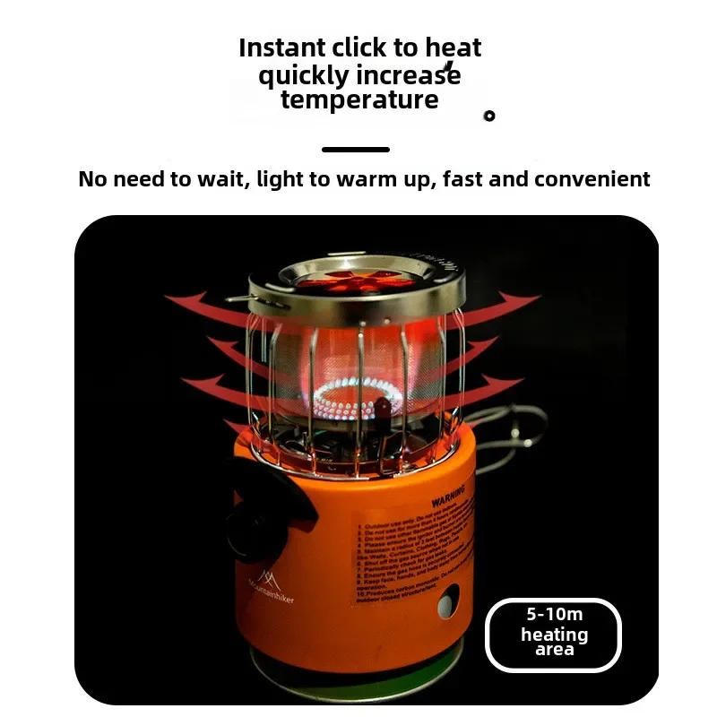 سخان غاز محمول من MOUNTAINHIKE - مراجعة Outdoor Camping Gas Heater وسعره