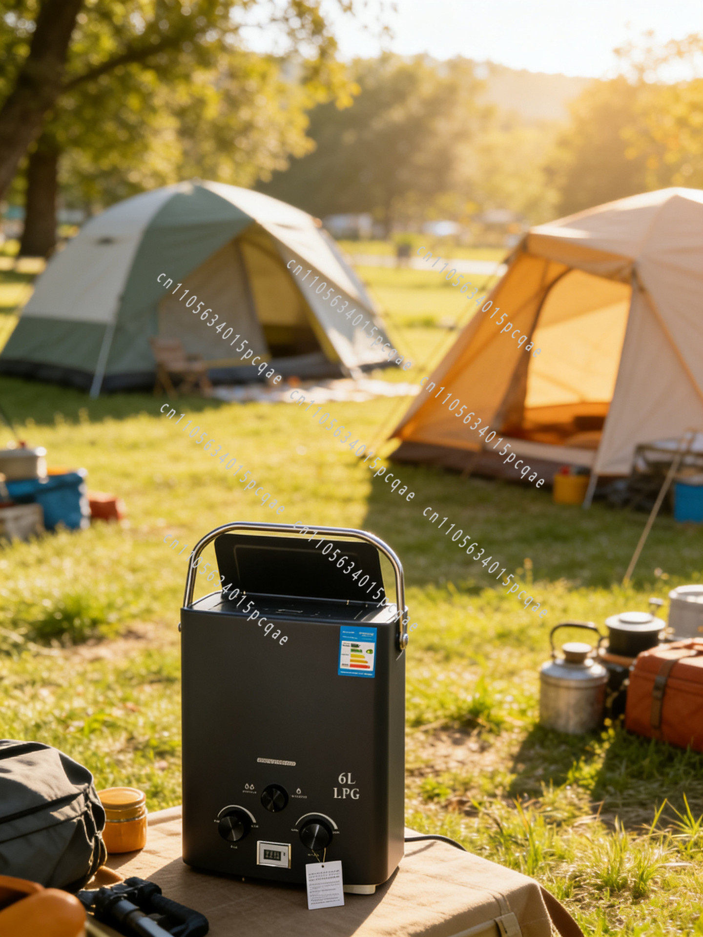سخان مياه خارجي للمركبات الترف - مراجعة Outdoor Camping Hot Water Heater وسعره