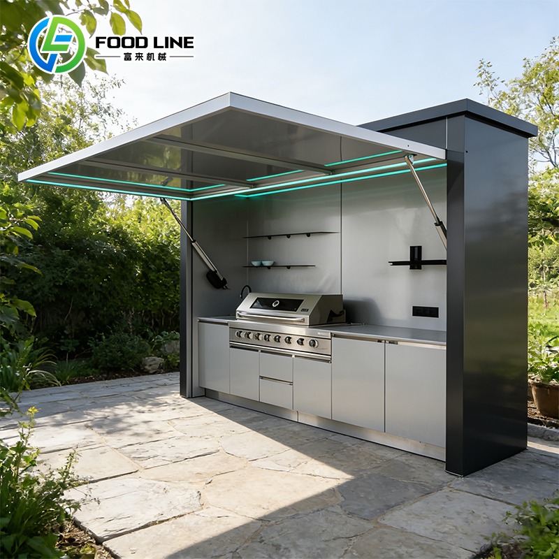 رف تخزين مخصص للمطبخ المتنقل ل - مراجعة Outdoor Camping Kitchen Setup وسعره