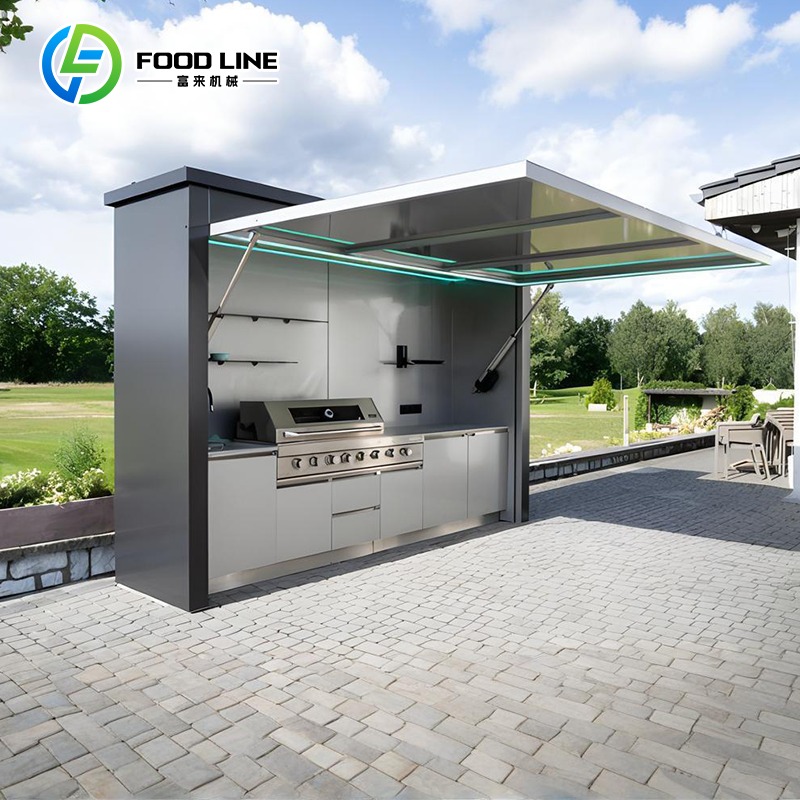 رف تخزين مخصص للمطبخ المتنقل ل - مراجعة Outdoor Camping Kitchen Setup وسعره
