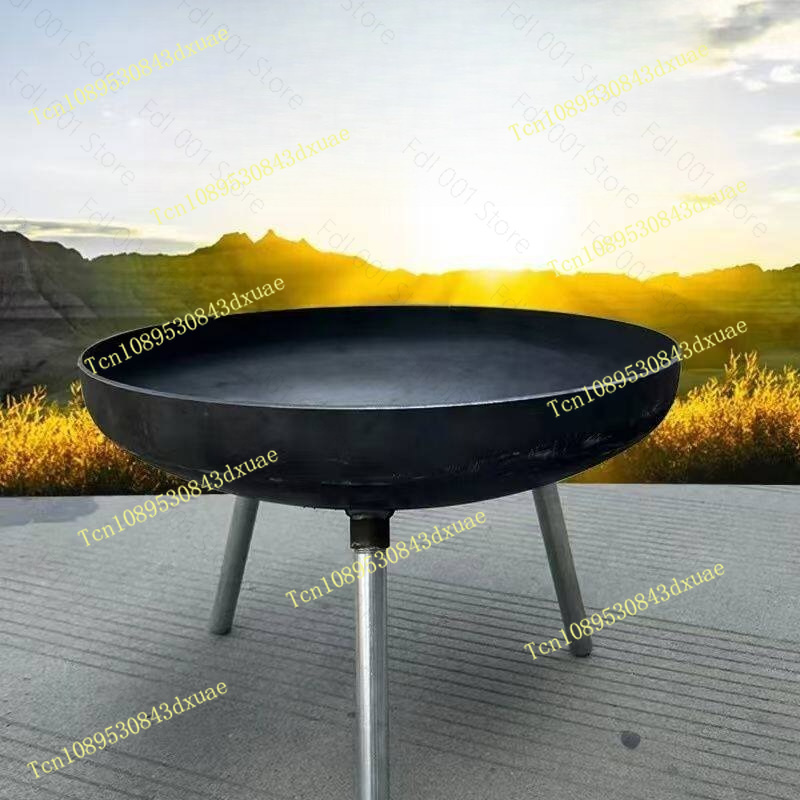 وعاء نار كبير من الحديد الزهر  - مراجعة Outdoor Camping Fire Pit وسعره