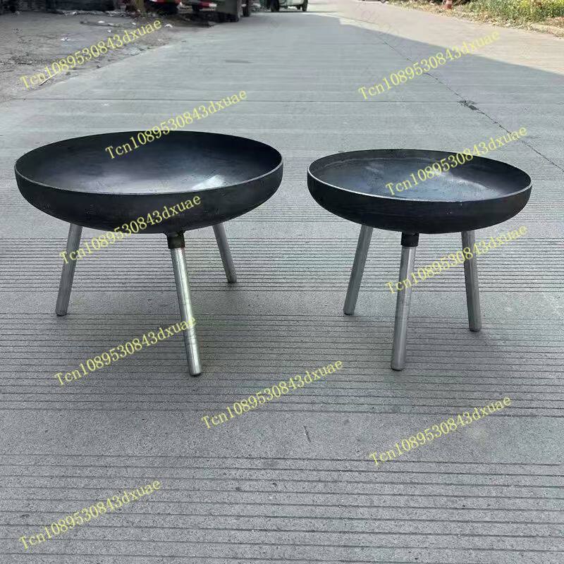 وعاء نار كبير من الحديد الزهر  - مراجعة Outdoor Camping Fire Pit وسعره