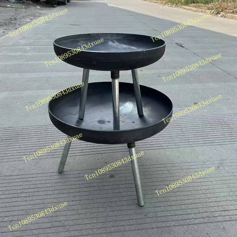وعاء نار كبير من الحديد الزهر  - مراجعة Outdoor Camping Fire Pit وسعره