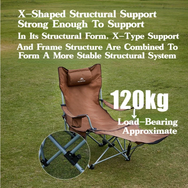 كرسي استرخاء قابل للطي من MOUN - مراجعة Outdoor Camping Lounge Chairs وسعره