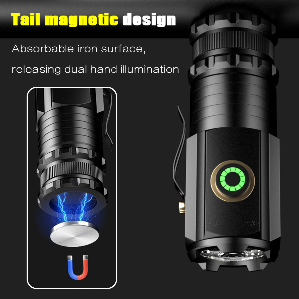 مصباح يدوي LED صغير محمول وقوي - مراجعة Outdoor Camping Adventure وسعره