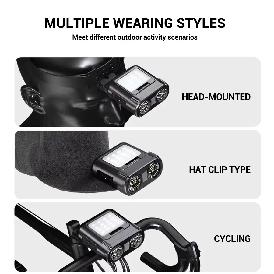 الاستشعار COB LED كشافات غطاء  - مراجعة Outdoor Camping Adventure وسعره