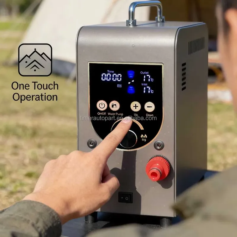 سخان مياه محمول للاستخدام في ا - مراجعة Outdoor Camping Hot Water Heater وسعره